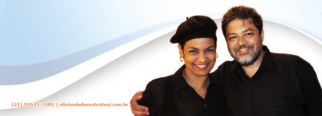 Oficina de Desenho André Brown e Alessandra Nogueira